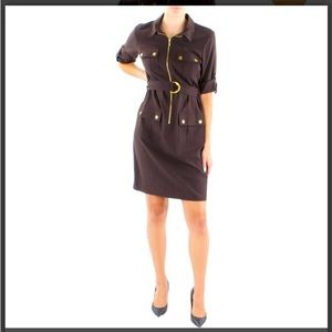 NWT Sharango Short Sleeve Button Detail Dress